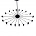 Pakabinamas šviestuvas GALILEO BLACK 120